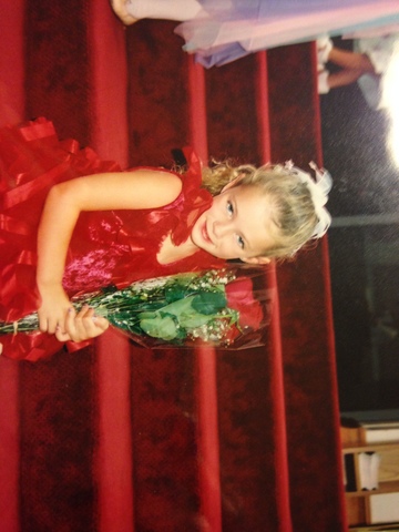 Empecé bailar cuando tenía 3