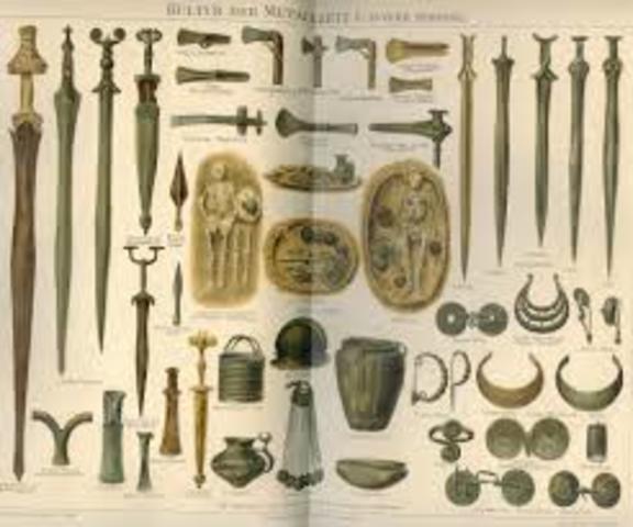 edad de cobre y bronce