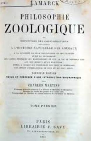 Jean-Baptiste Lamarck Philosophie Zoologique