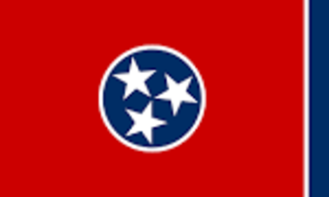 June 1, 1796 Admitted of Union: Tennessee