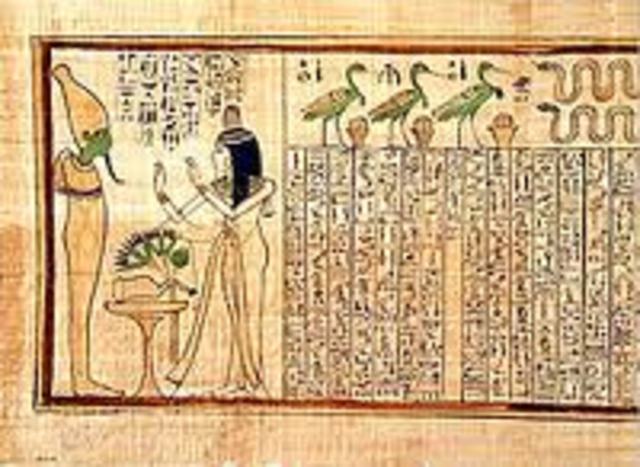 EGIPTO Y EL ARCHIVO Siglo XXIV a. C