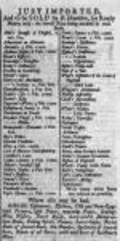 Advertisement for spectacles