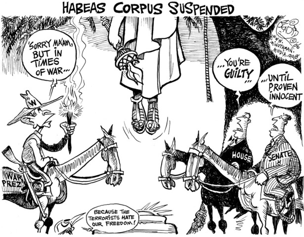 21--The Habeas Corpus was passed