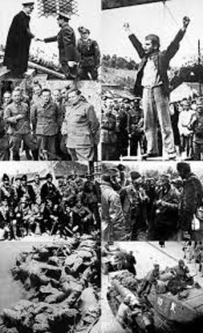 Почетак Другог светског рата у Југославији.
