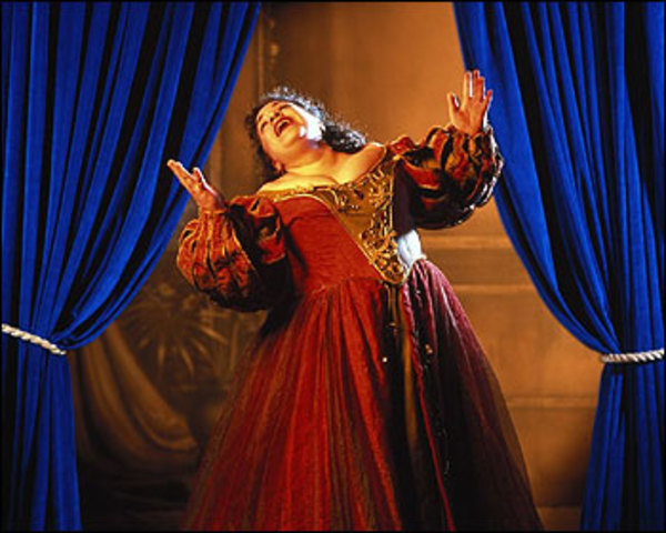 First opera was produced