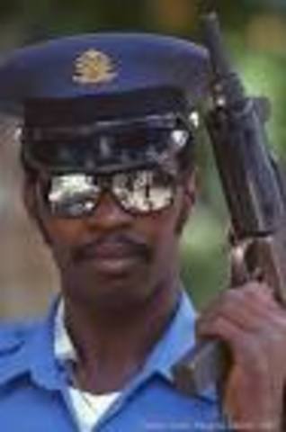 Soldiers massacre voters