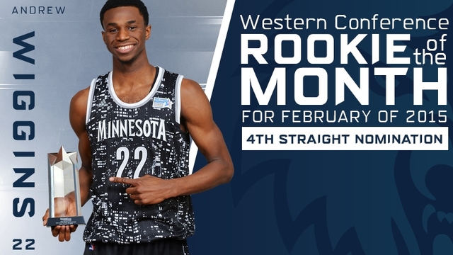 Western Conference Rookie of the Month