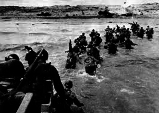 D-Day invasion of France at Normandy by Allies