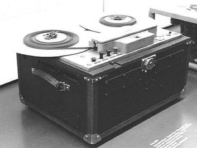 Le magnétophone à bandes