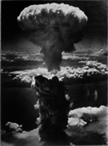 First Atomic Bombs dropped