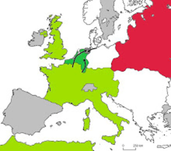 Paris retaken by Allies Forces