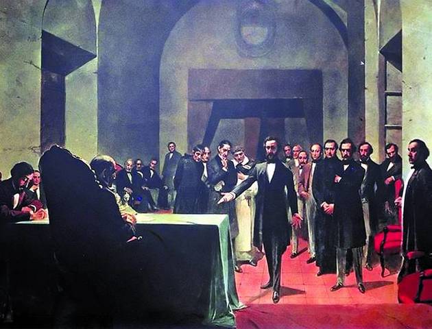 Sancion de  la Constitucion