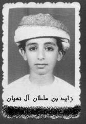 ولادة صاحب السمو الشيخ زايد بن سلطان _رحمه الله تعالى _