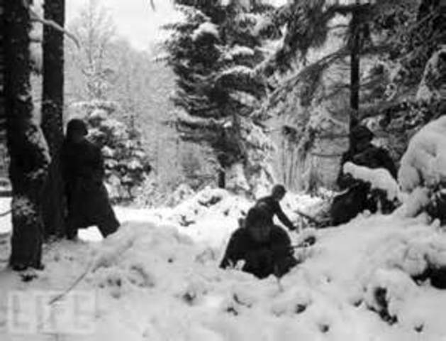 Battle of the Bulge – last offensive of German Forces