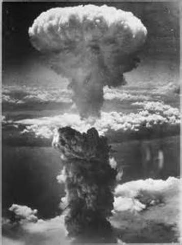 First Atomic Bombs dropped