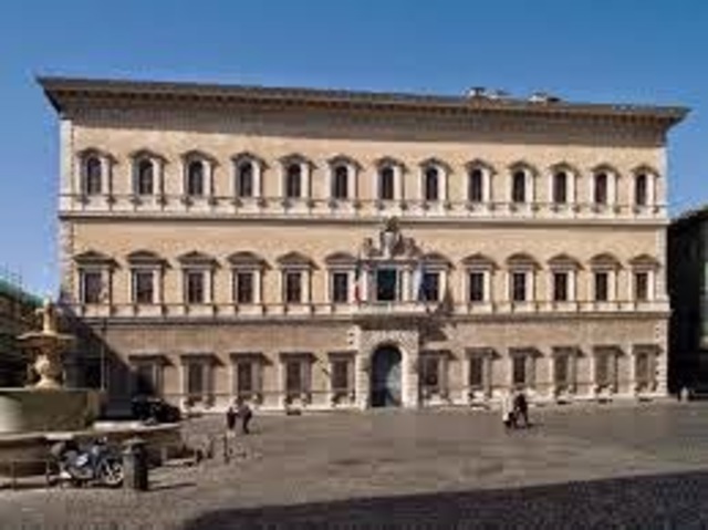 Avvio: Palazzo Farnese a Roma (1514-1580)
