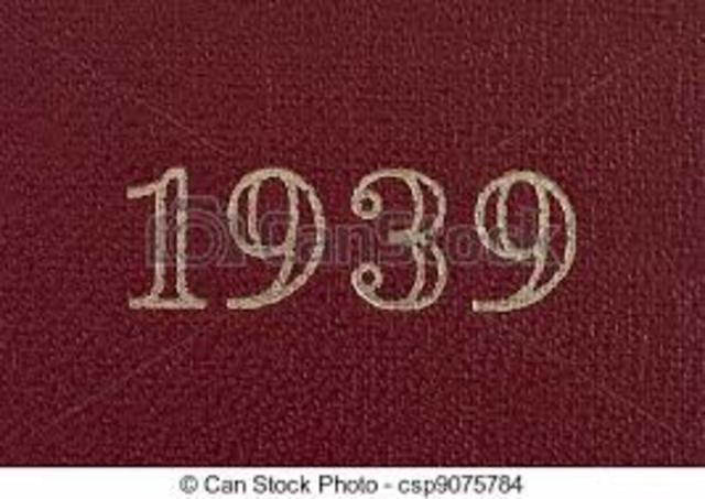 - 1 de setiembre: Alemania invade Polonia.