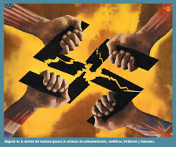 Conferencia de los aliados (Inglaterra, Francia, EE.UU.) en Casablanca (Marruecos).