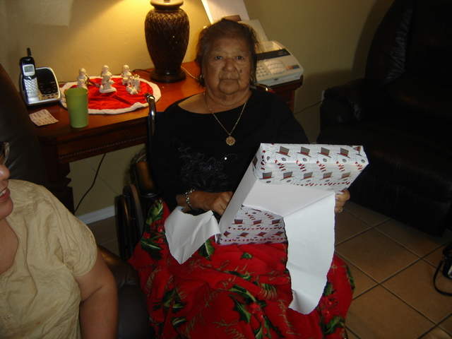 When my great-grandmother passed