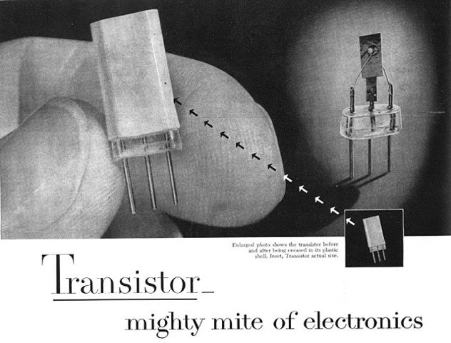 EL TRANSISTOR REEMPLAZA AL TUBO DE VACIO