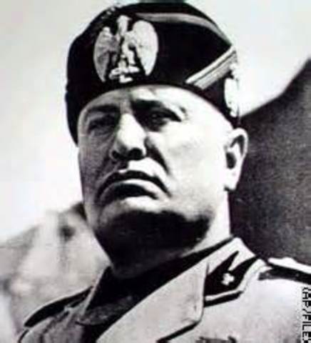 Italy surrenders, Mussolini dismissed as Prime Minister