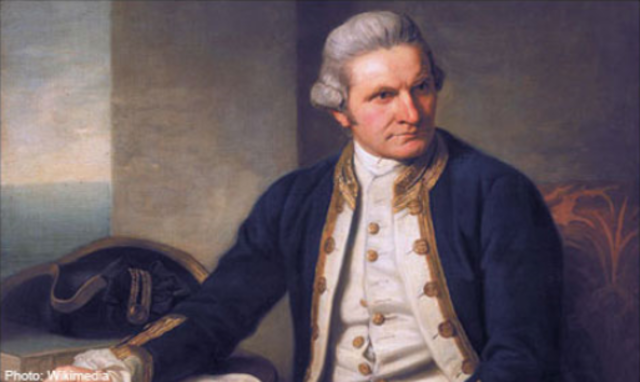 James Cook crossed the Antarctic Circle