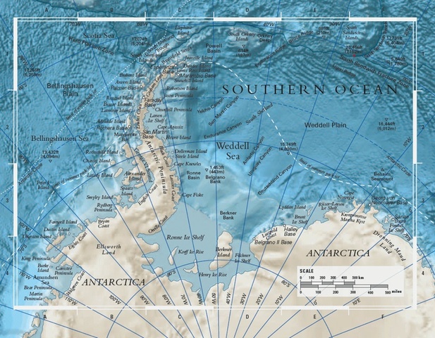 Discovery of Weddell Sea