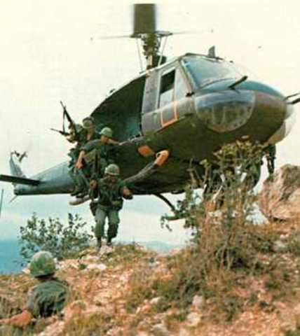 U.S. commits to Vietnam War