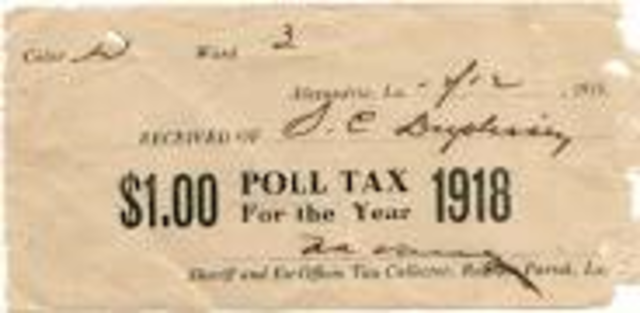 Poll Taxes