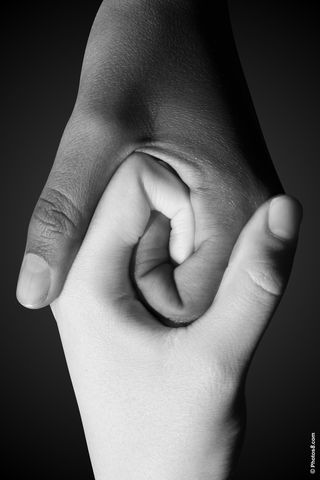 First Black and White contact