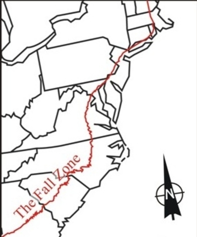 Formation of the Fall Zone (Picture URL): http://www.geocaching.com/geocache/GC2YRFV_columbia-fall-line
