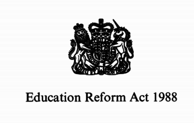Education Reform Act and National Curriculum