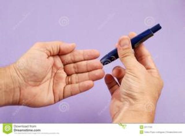 my father had diabetes.