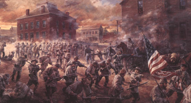 Holmes Plantation, eight miles above Carthage, La.