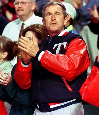 George Bush and the Rangers