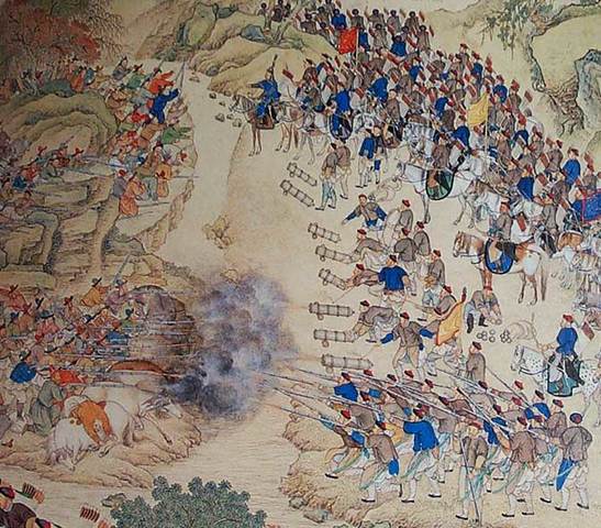 The fall of the Ming