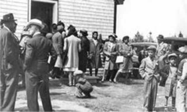 Jem and Scout go to Calpurnia's church