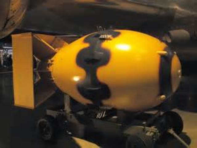 First Atomic Bombs dropped
