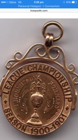 Liverpool win the championship for the first time