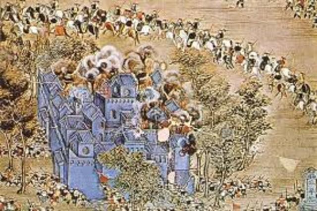 Manchu defeats China- becomes Qing dynasty