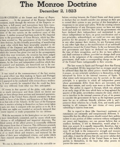 Monroe Doctrine