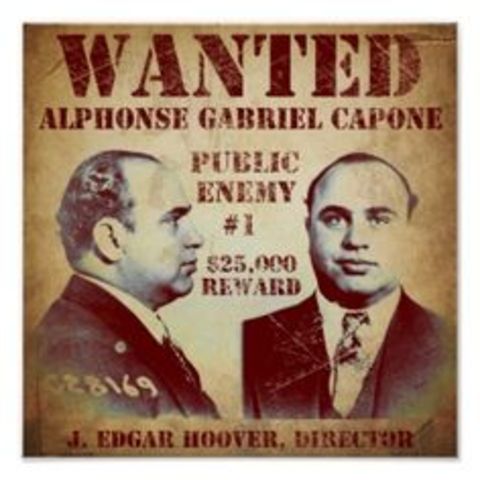 Al capone was arrested for the murders of three people