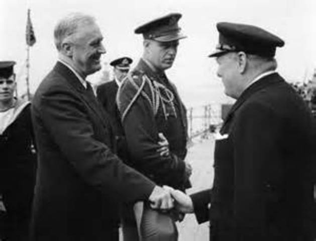 Churchill and FDR issue the Atlantic Charter