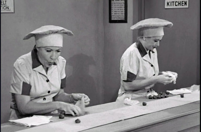 Lucy Goes to the Candy Factory