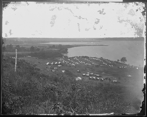 Camp near Belle Plain