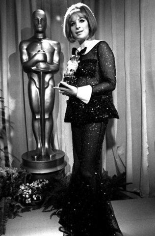 Barbra Streisand at 41st Academy Awards