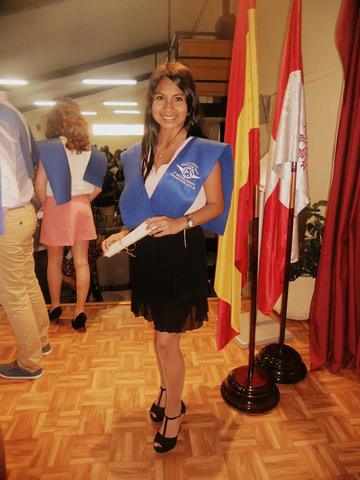 Mi graduación.