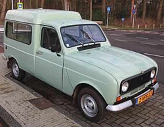 Renault 4 furgoneta.