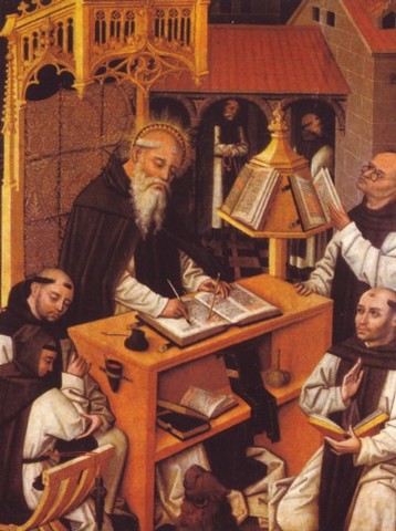 San Agustin - Escuela monastica en Africa