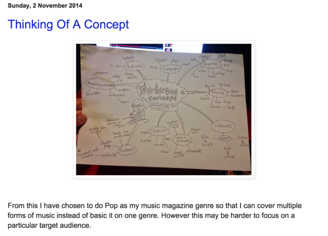 Thinking of a concept